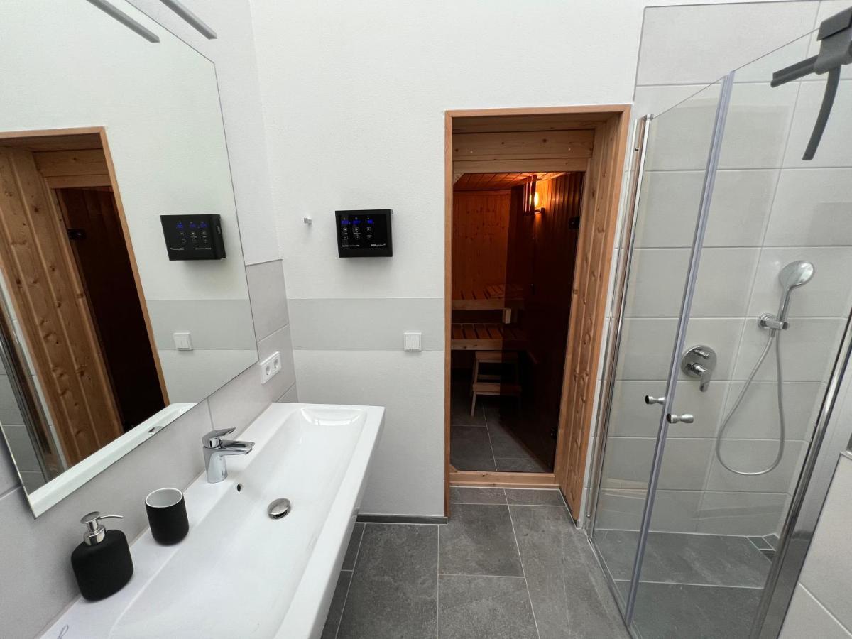 Ferienhaus Auszeit Mit Sauna Schwarz Екстер'єр фото