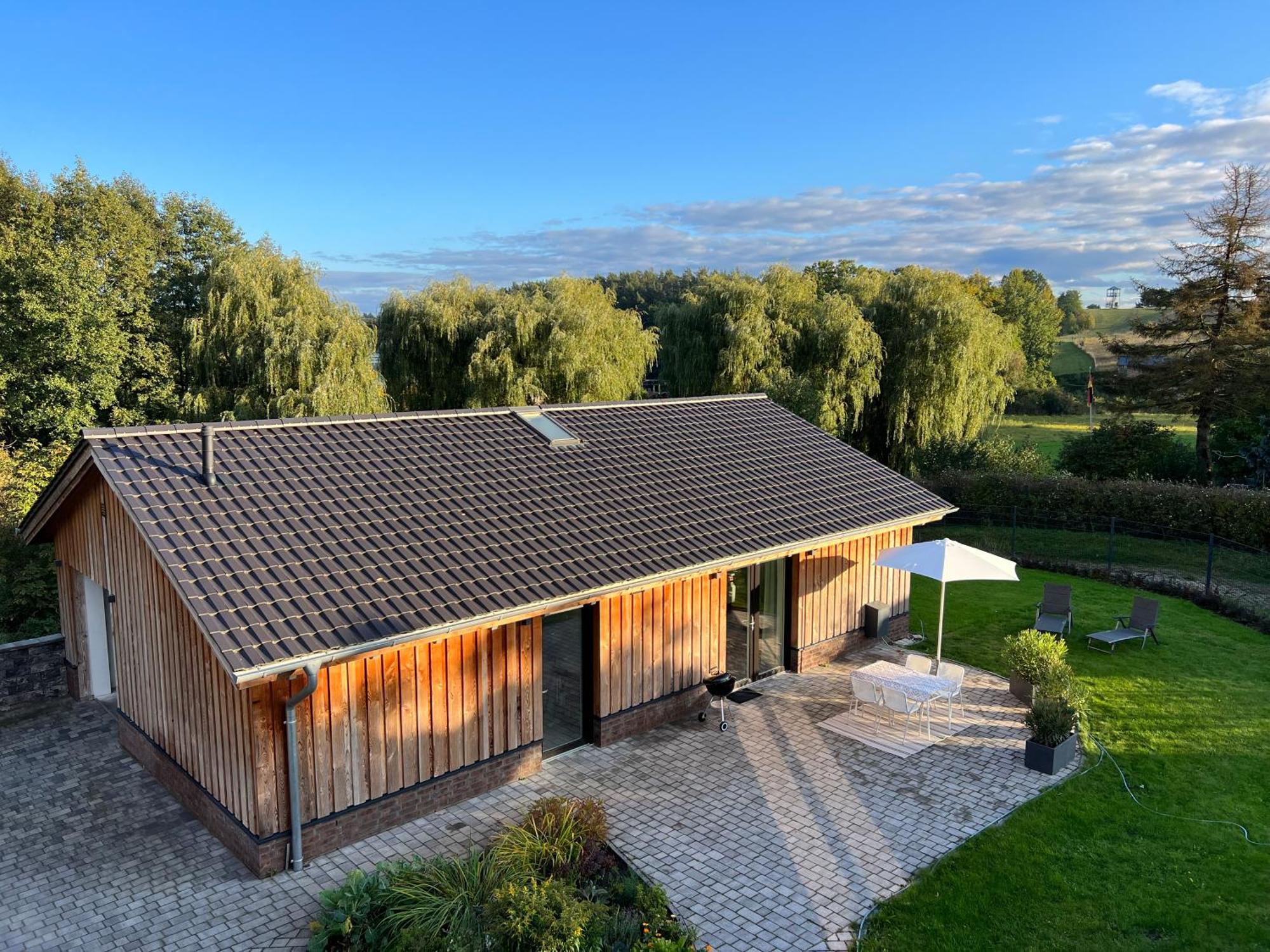Ferienhaus Auszeit Mit Sauna Schwarz Екстер'єр фото